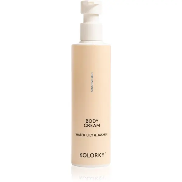 Kolorky Kolorky Body Cream Sensitive Skin крем за тяло за чувствителна кожа Watter Lilly & Jasmin 190 мл.
