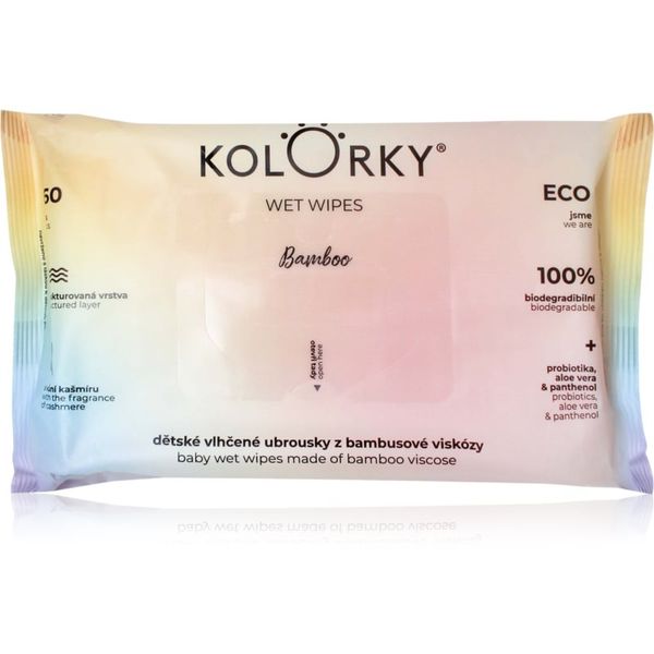 Kolorky Kolorky Wet Wipes Bamboo мокри кърпички за деца 60 бр.