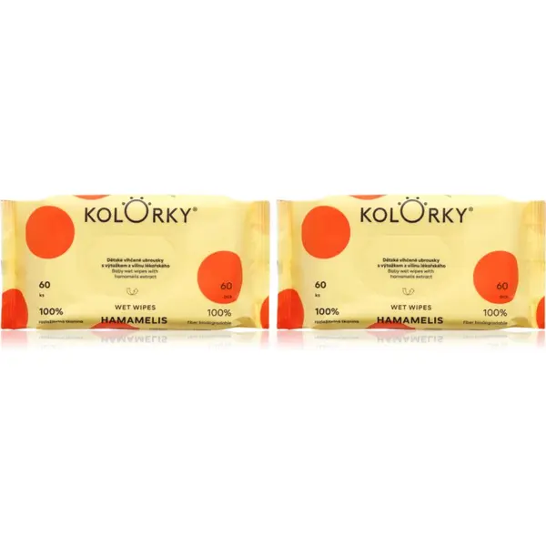 Kolorky Kolorky Wet Wipes Hamamelis комплект