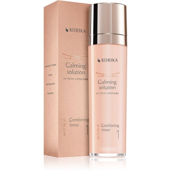 KORIKA KORIKA HI-TECH LIPOSOME Calming solution Comforting toner успокояващ тоник 140 мл.