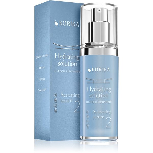 KORIKA KORIKA HI-TECH LIPOSOME Hydrating solution Activating serum интезивен хидратиращ серум 30 мл.