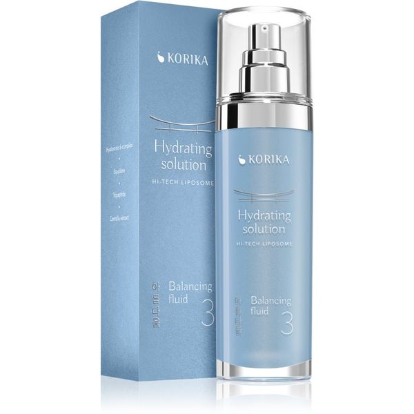 KORIKA KORIKA HI-TECH LIPOSOME Hydrating solution Balancing fluid лека хидратираща емулсия 120 мл.