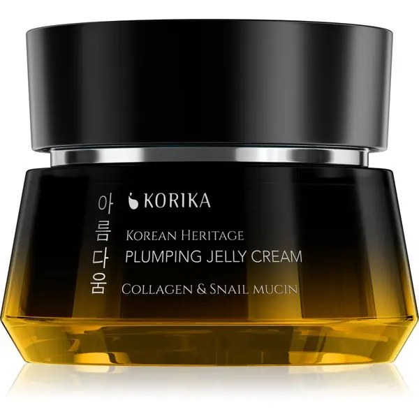 KORIKA KORIKA Korean Heritage Collagen & Snail Mucin Plumping Jelly Cream подмладяващ крем с колаген 50 мл.