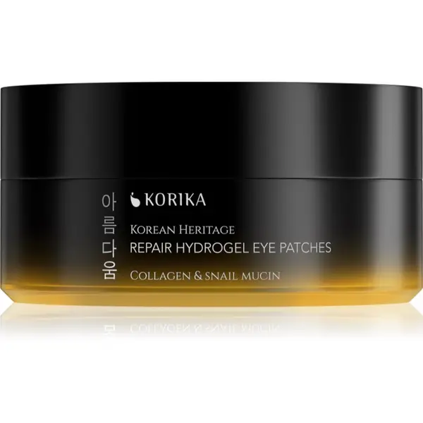 KORIKA KORIKA Korean Heritage Collagen & Snail Mucin Repair Hydrogel Eye Patches хидрогел стелки 60 бр.
