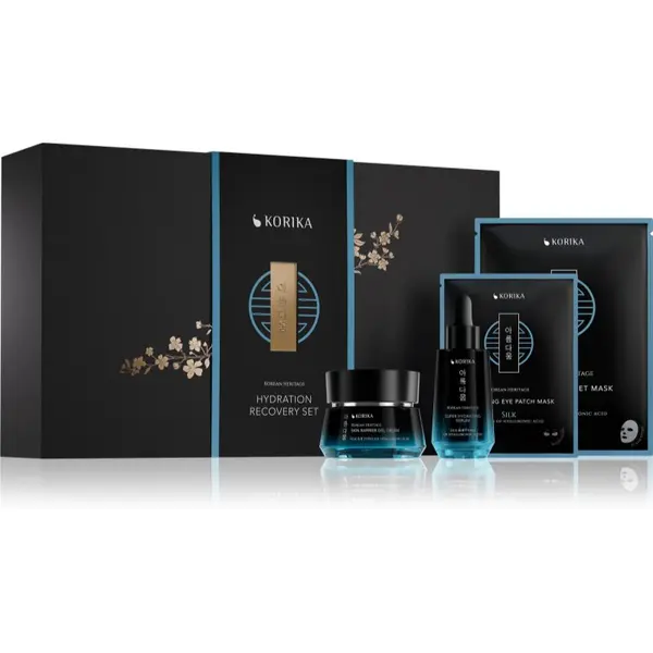 KORIKA KORIKA Korean Heritage Hydration Recovery Set подаръчен комплект за интензивна хидратация 4 бр.