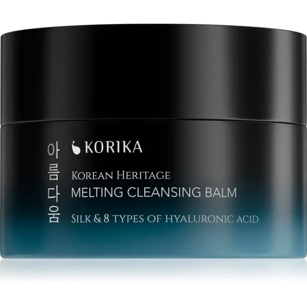 KORIKA KORIKA Korean Heritage Silk & 8 Types of Hyaluronic Acid Melting Cleansing Balm балсам за почистване и премахване на грим 100 мл.
