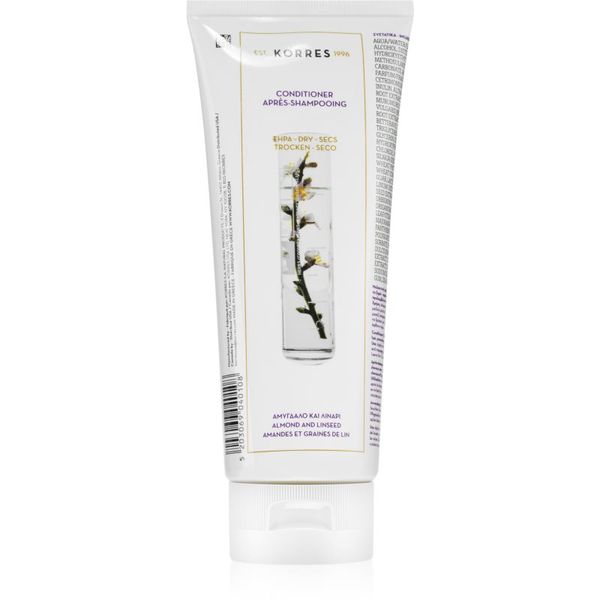 Korres Korres Almond & Linseed балсам за суха и крехка коса 200 мл.