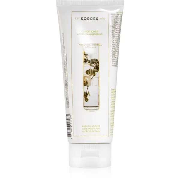 Korres Korres Aloe & Dittany балсам за нормална коса 200 мл.