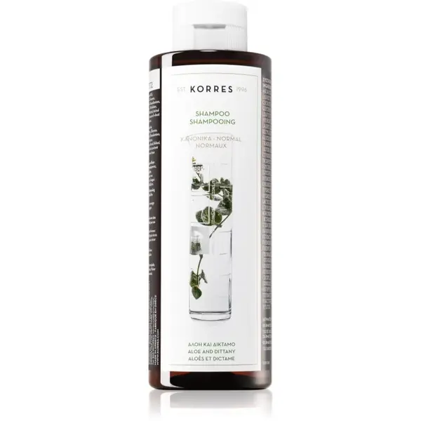 Korres Korres Aloe & Dittany шампоан за нормална коса 250 мл.