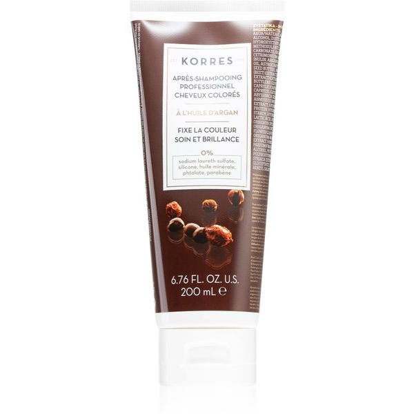 Korres Korres Argan Oil почистващ балсам за боядисана коса 200 мл.