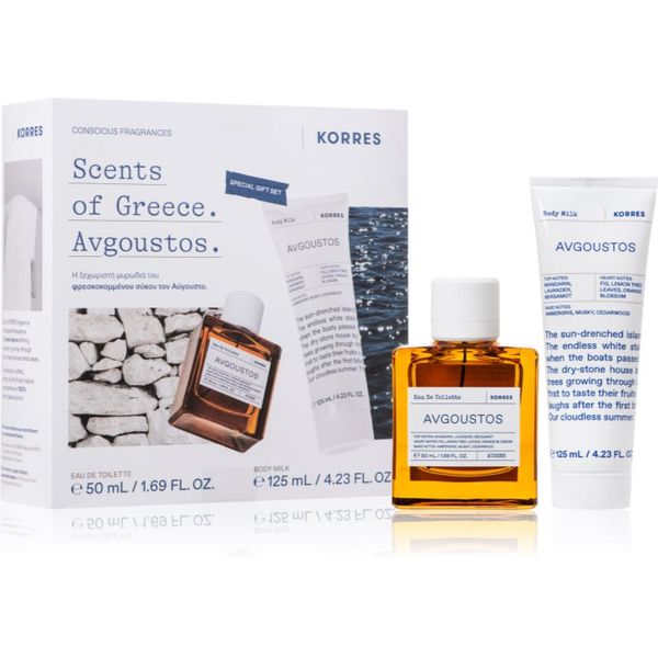 Korres Korres Avgoustos подаръчен комплект унисекс