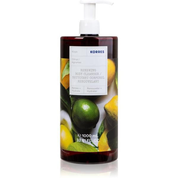 Korres Korres Citrus зареждащ с енергия душ гел 1000 мл.