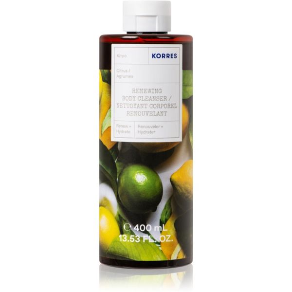 Korres Korres Citrus зареждащ с енергия душ гел 400 мл.