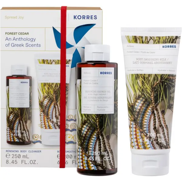 Korres Korres Forest Cedar подаръчен комплект унисекс