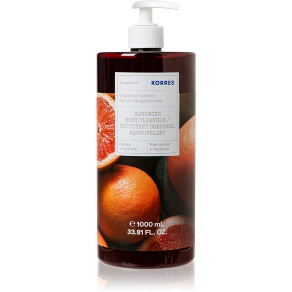 Korres Korres Grapefruit освежаващ душ гел 1000 мл.