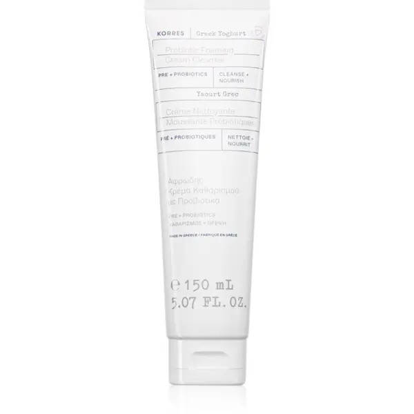 Korres Korres Greek Yoghurt Probiotic Foaming Cream Cleanser почистваща пяна-крем с пробиотик 150 мл.