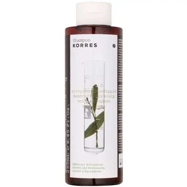 Korres Korres Laurel & Echinacea шампоан против пърхот за суха кожа 250 мл.
