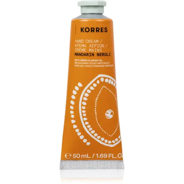 Korres Korres Mandarin Neroli хидратиращ крем за ръце с бадемово масло 50 мл.