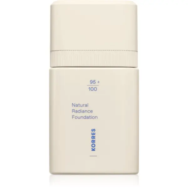 Korres Korres Natural Sheer Foundation лек фон дьо тен за естествен вид цвят 03 Tan 30 мл.