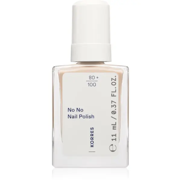 Korres Korres No No Nail Polish подхранващ лак за нокти цвят 04 Jelly Peach 11 мл.