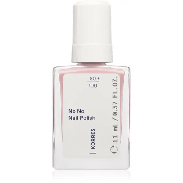 Korres Korres No No Nail Polish подхранващ лак за нокти цвят 17 Creamy Pink 11 мл.