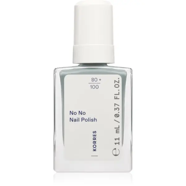 Korres Korres No No Nail Polish подхранващ лак за нокти цвят 85 Sage Green 11 мл.