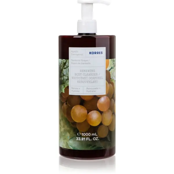 Korres Korres Santorini Grape ревитализиращ душ-гел 1000 мл.