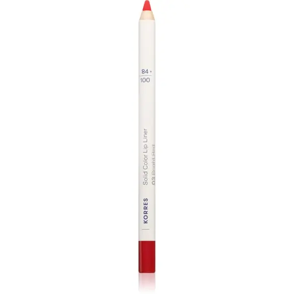 Korres Korres Solid Color Lip Liner молив-контур за устни цвят 03 Bright Red 1.2 гр.