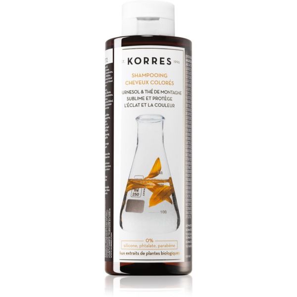Korres Korres Sunflower and Mountain Tea шампоан  за боядисана коса 250 мл.