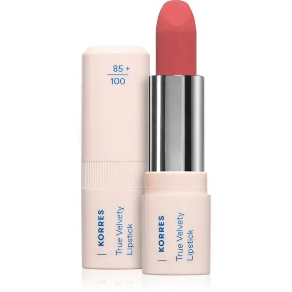 Korres Korres True Velvety Lipstick Кремообразно червило със сатенено покритие цвят 16 Blush Pink 3 гр.