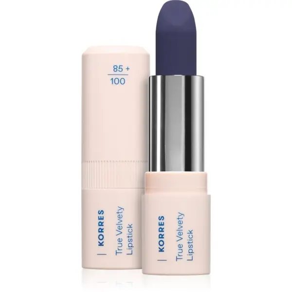 Korres Korres True Velvety Lipstick Кремообразно червило със сатенено покритие цвят Aegean Blue 3 гр.