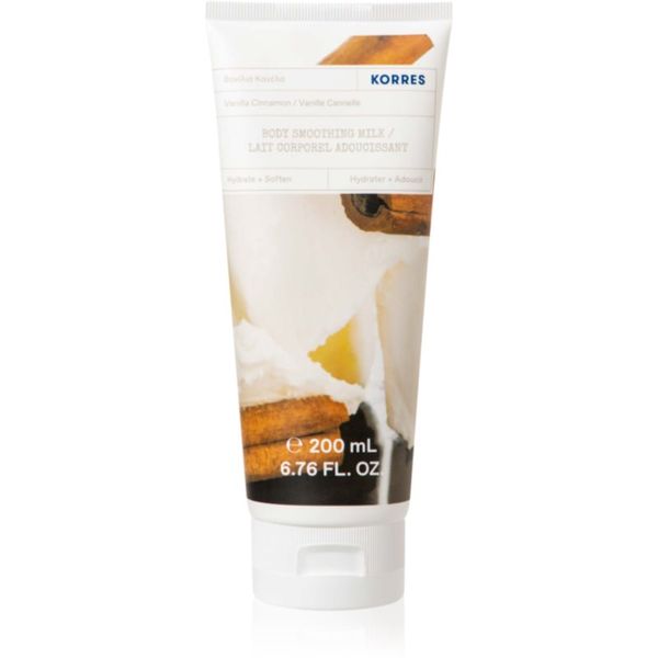 Korres Korres Vanilla & Cinnamon подхранващ лосион за тяло с бадемово масло 200 мл.