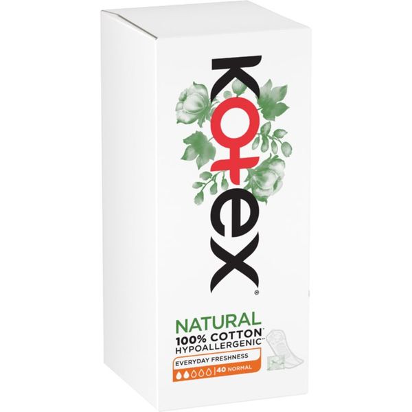 Kotex Kotex Natural Normal Everyday Freshness Liners дамски превръзки 40 бр.