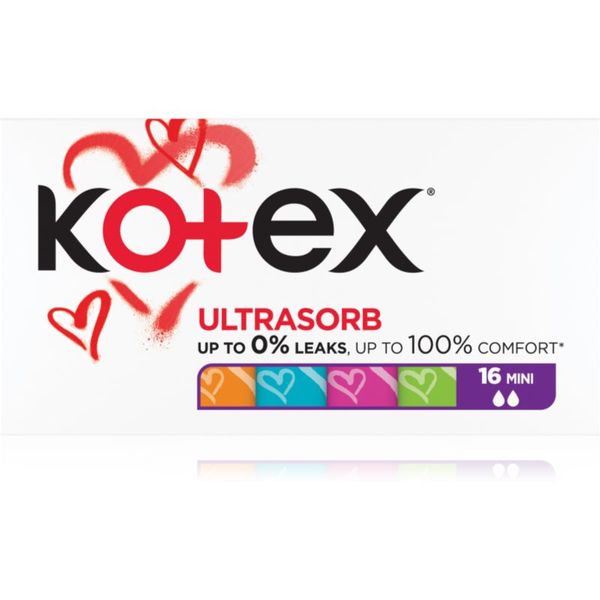 Kotex Kotex Ultra Sorb Mini тампони 16 бр.