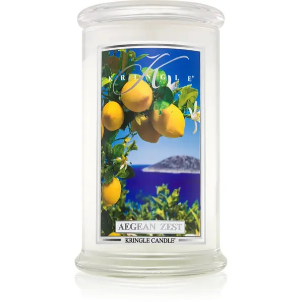 Kringle Candle Kringle Candle Aegean Zest ароматна свещ 623 гр.