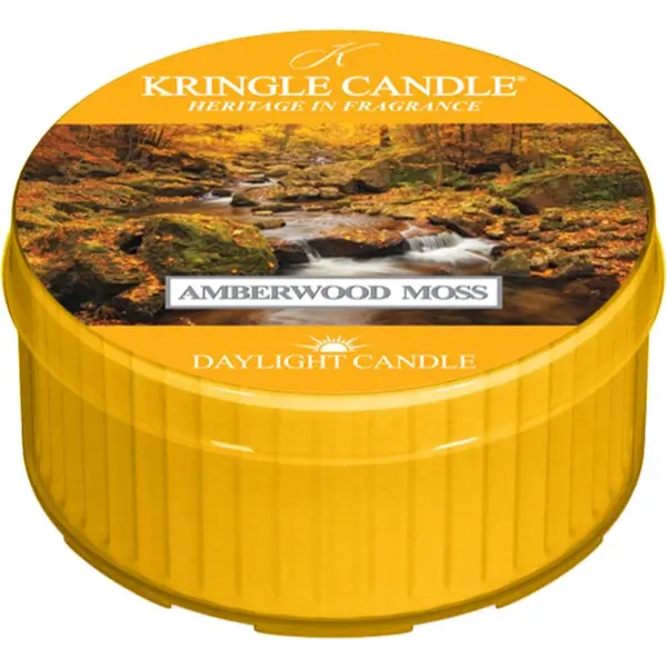 Kringle Candle Kringle Candle Amberwood Moss чаена свещ 42 гр.