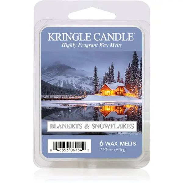 Kringle Candle Kringle Candle Blankets & Snowflakes Wax Melt DVA ароматна свещ 64 гр.