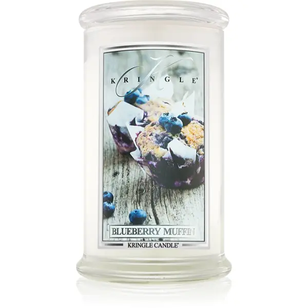 Kringle Candle Kringle Candle Blueberry Muffin ароматна свещ 624 гр.