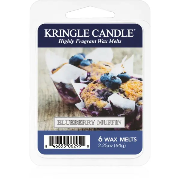Kringle Candle Kringle Candle Blueberry Muffin восък за арома-лампа 64 гр.