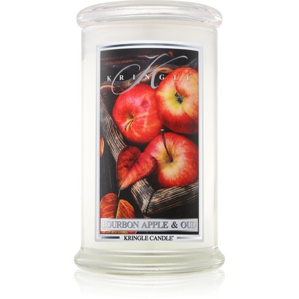 Kringle Candle Kringle Candle Bourbon Apple & Oud ароматна свещ 624 гр.