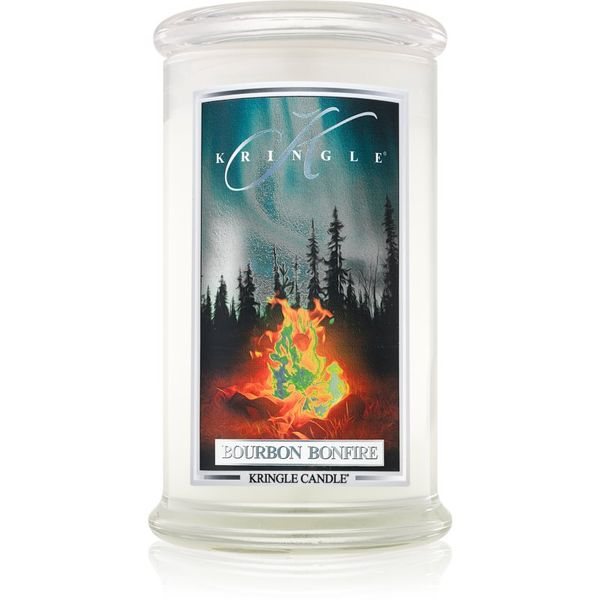 Kringle Candle Kringle Candle Bourbon Bonfire ароматна свещ 624 гр.