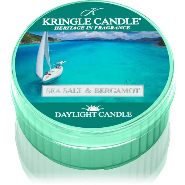 Kringle Candle Kringle Candle Candle Sea Salt & Bergamot чаена свещ 42 гр.