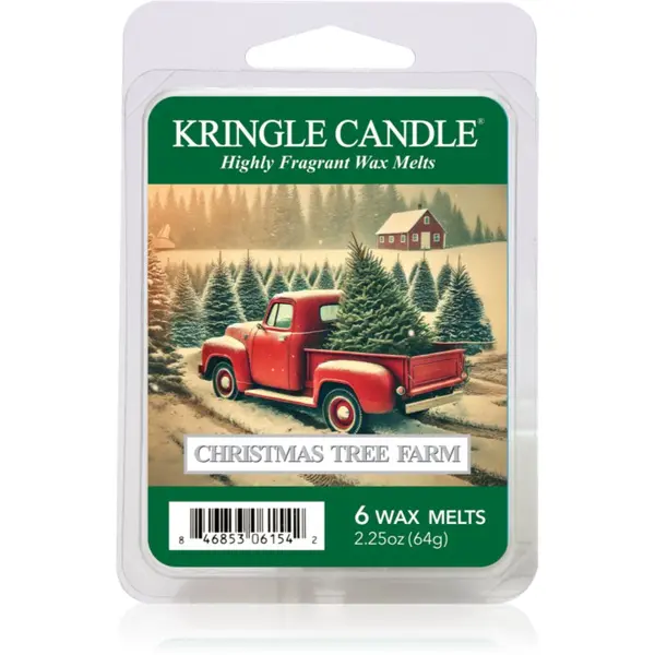 Kringle Candle Kringle Candle Christmas Tree Farm восък за арома-лампа 64 гр.