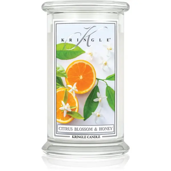 Kringle Candle Kringle Candle Classic Citrus Blossom & Honey ароматна свещ 623 гр.