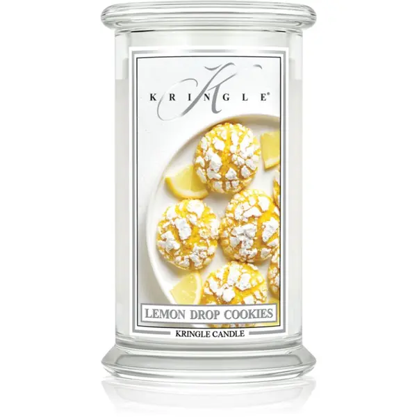 Kringle Candle Kringle Candle Classic Lemon Drop Cookies ароматна свещ 623 гр.