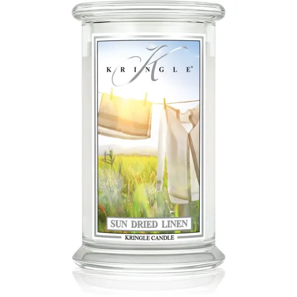 Kringle Candle Kringle Candle Classic Sun Dried Linen ароматна свещ 623 гр.