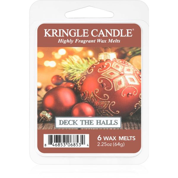 Kringle Candle Kringle Candle Deck The Halls восък за арома-лампа 64 гр.