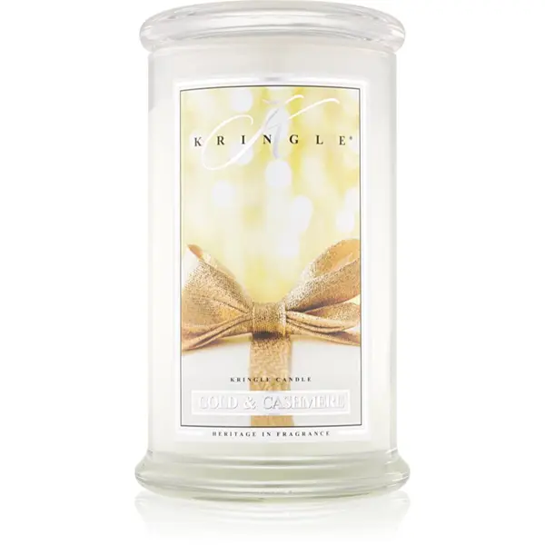 Kringle Candle Kringle Candle Gold & Cashmere ароматна свещ 624 гр.
