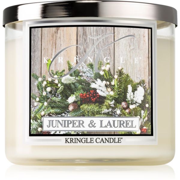 Kringle Candle Kringle Candle Juniper & Laurel ароматна свещ 411 гр.