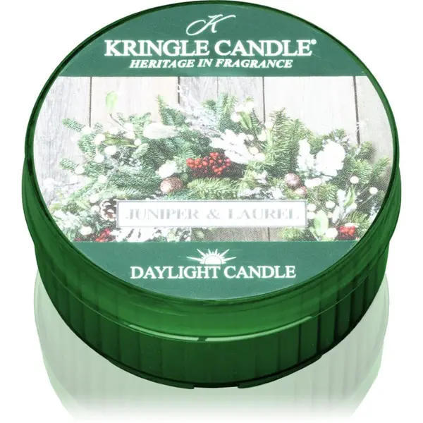 Kringle Candle Kringle Candle Juniper & Laurel чаена свещ 42 гр.